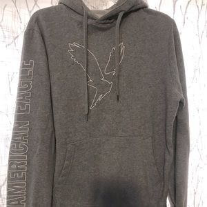 Men’s adult small American Eagle gray hoodie